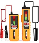 VXSCAN F04 Underground Wire Locator Tracer Tone Generator Kit and Probe with Earphone, Buried Wir...