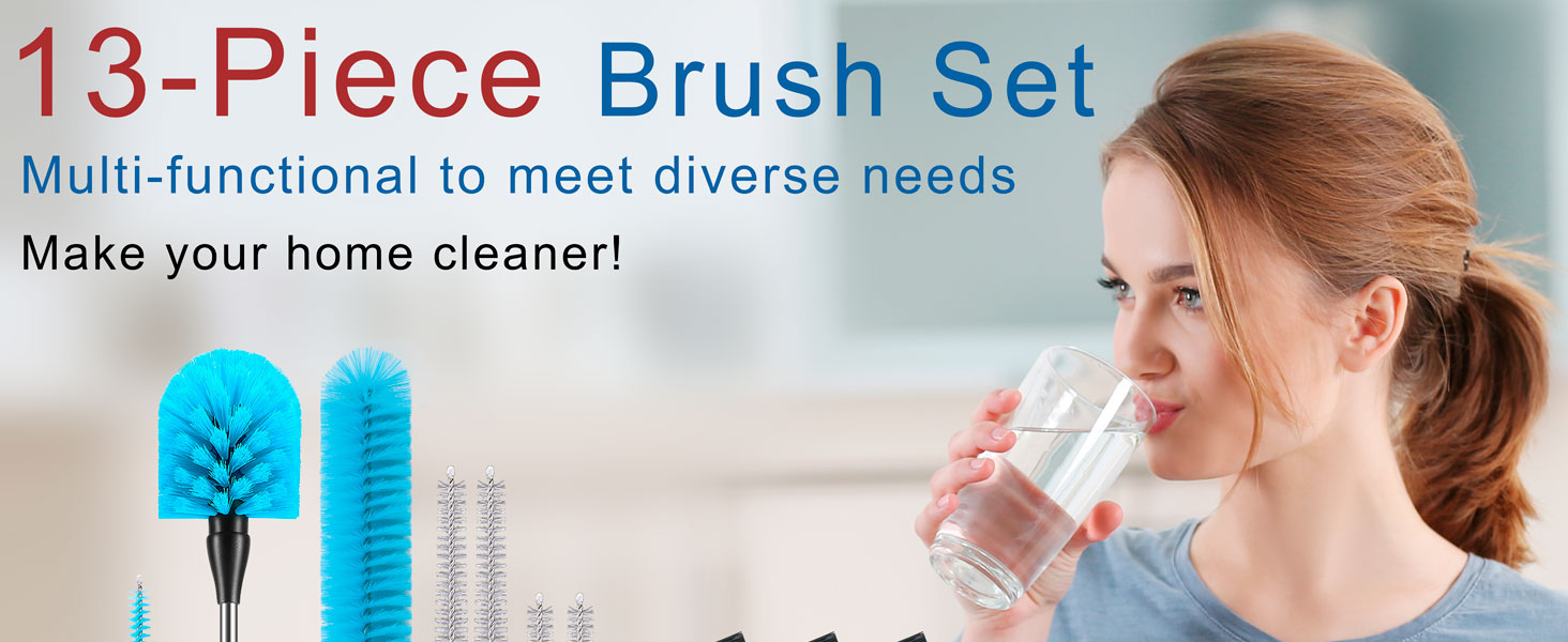Bottle Brush Cleaning Brush Crevice Cleaning Brush Straw Cleaner Brush