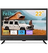 Feihe 22 Inch TV,1080p LED Widescreen HDTV with Digital ATSC Tuners, Flat Screen TV with HDMI/VGA...