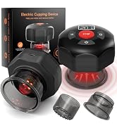 cotsoco Original 5-in-1 Cupping Kit for Massage Therapy, 20 Suction Levels & 12 Heat Settings for...