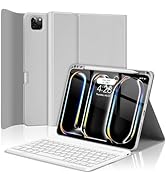 TQQ for iPad Pro 11-inch (M4) 2024 Case with Keyboard, Keyboard Case for iPad Pro 11-inch (M4), D...
