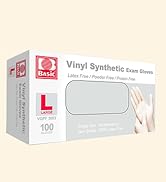 Basic Clear vinyl Exam gloves 100 pcs