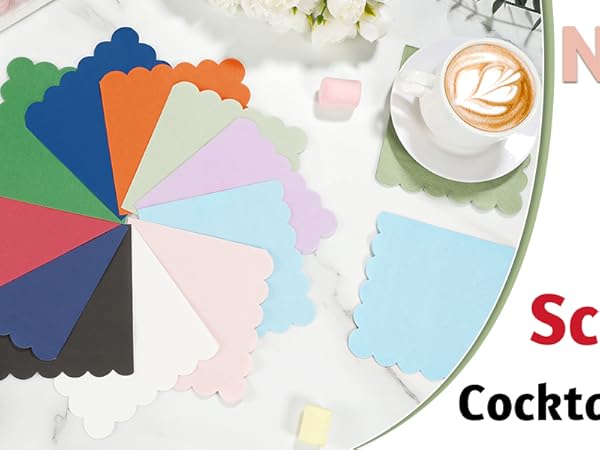 cocktail napkins