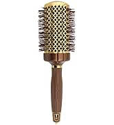 Olivia Garden NanoThermic PowerGrip Thermal brush with special patented wavy barrel for extra ten...
