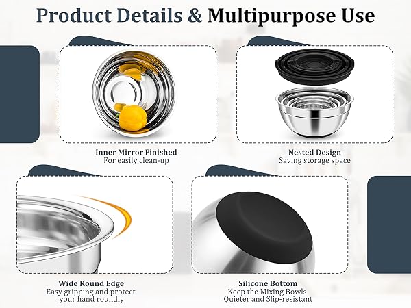 mixing bowls