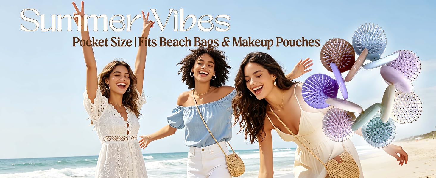 travel hair brush