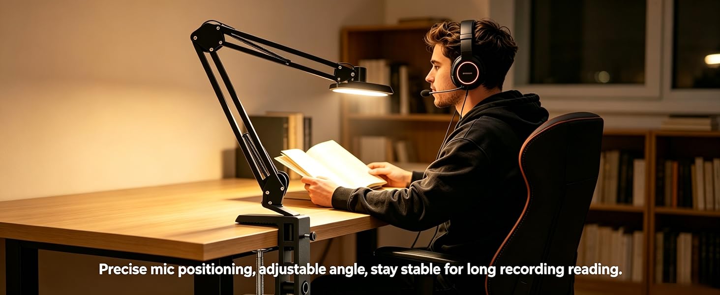 Perfect for game streaming, podcast, recording and home office.