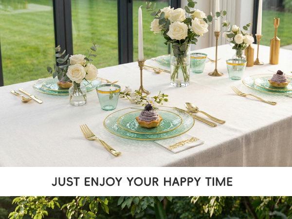 plastic plates sets
