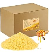 Beeswax Pellets 10LB, TRINIDa 100% Organic Yellow Bees Wax for DIY Candles, Beeswax for Candle Ma...