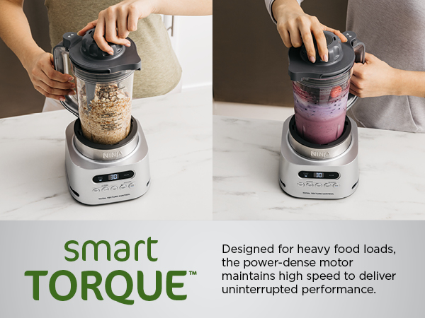 Designed for heavy food loads, the power-dense motor maintains high speed to deliver performance.