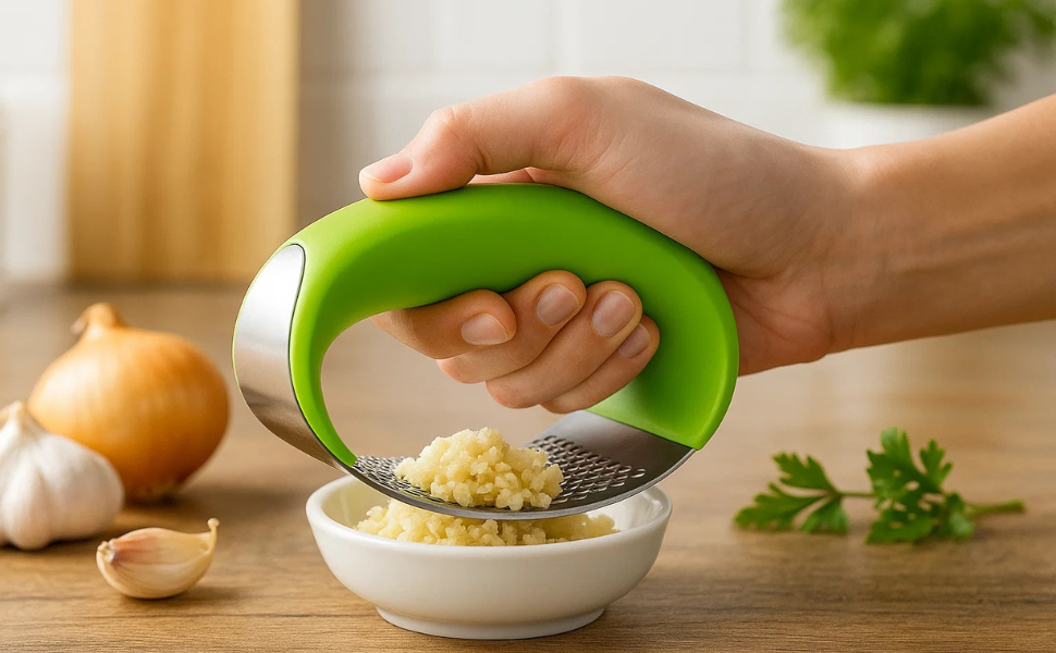 garlic press