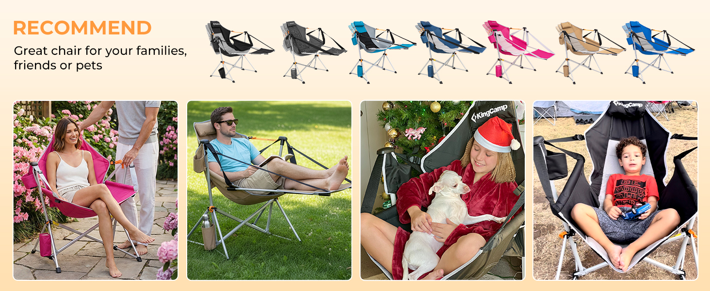 Lightweight, comes with Oxford carry bag – perfect for RV, backyard, camping, beach, or trekking.