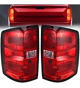 SHINEHOME Tail Light Assembly Compatible with 2016-2019 Chevy Silverado 1500 2500HD 3500HD GMC Si...