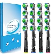 Replacement Heads with Cover Gaps Compatible with Oral B Electric Toothbrush, Toothbrush Brush He...