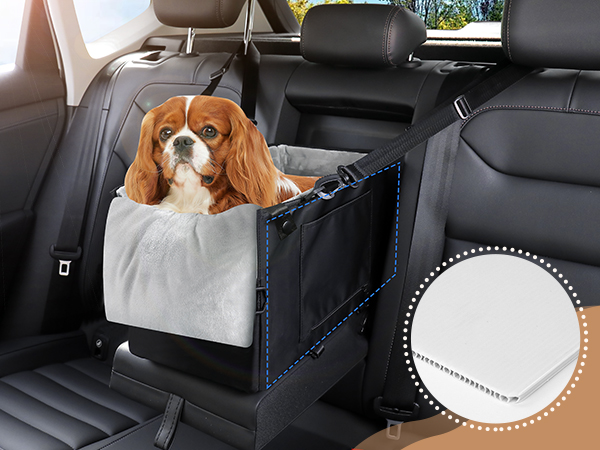 cat car seat center console