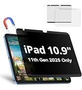 Magnetic Privacy Screen Protector Compatible with iPad A16 (10/11th Generation) 10.9 /11Inch 2022...