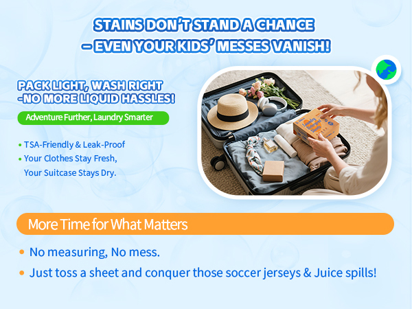 Laundry Detergent Sheets
