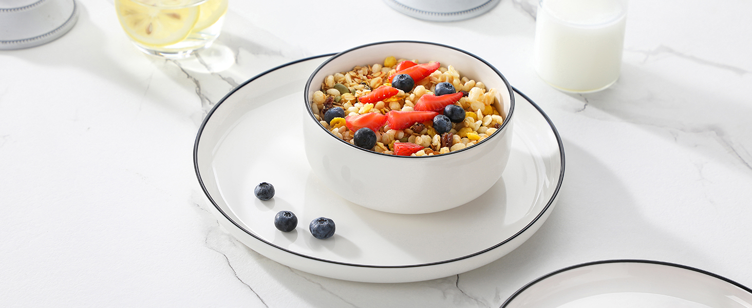 plates and bowls sets for 4