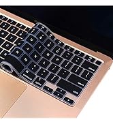 Silicone Keyboard Cover Skin for MacBook Air 13.3 inch A2337 M1 Released in Nov. 2020 US Layout U...