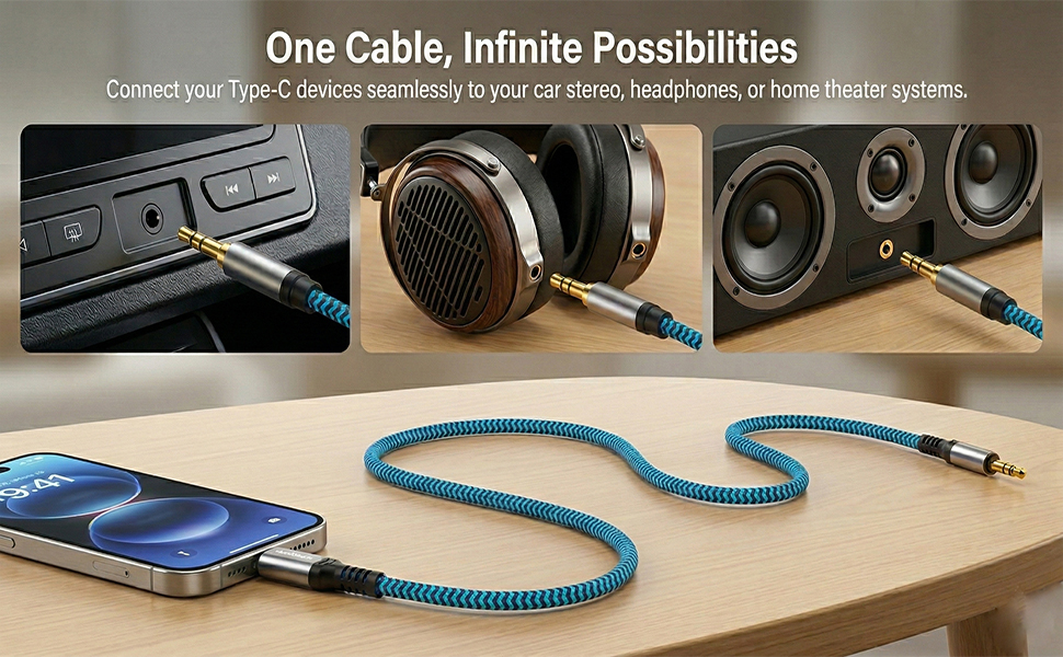 USB C To 3.5mm