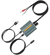 192kHz Digital to Analog Audio Converter with Volume Control, Optical to RCA Converter Built-in A...