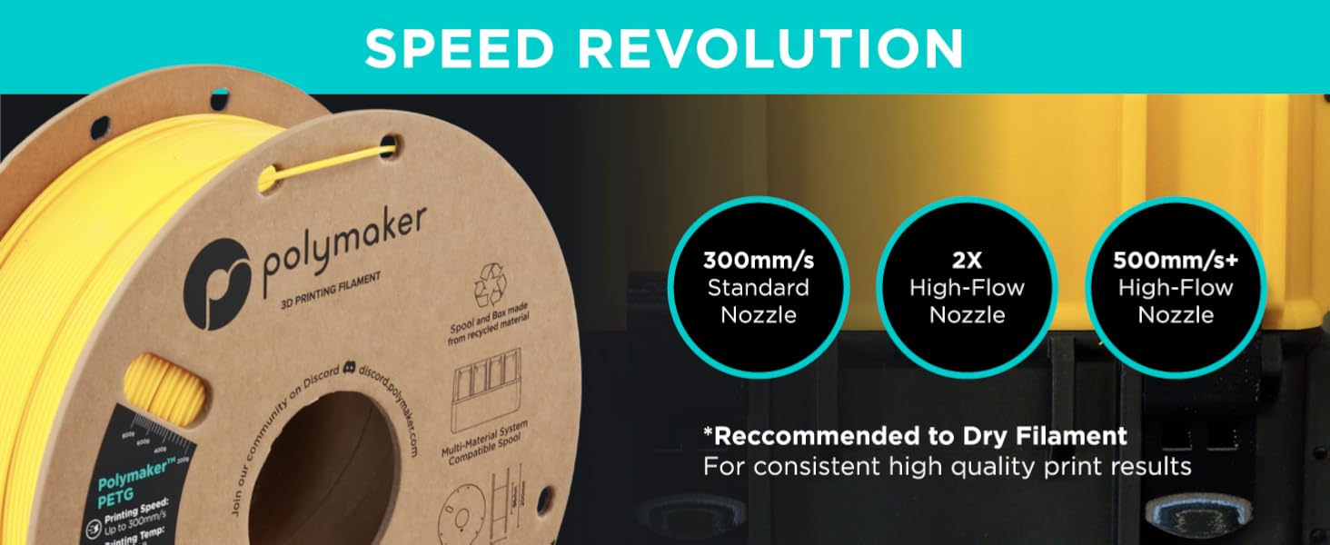 Polymaker PETG 3D Printer Filament