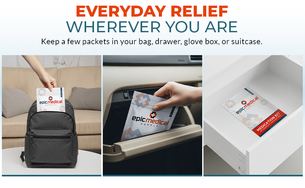 Everyday Relief, Wherever You Are