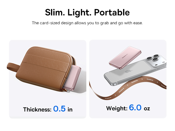 magnetic power bank iphone 14 usb c power bank travel charger portable battery charger