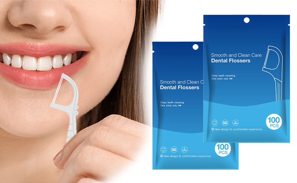 floss dental picks travel flossers teeth tooth flosser size toothpicks dispenser double clean soft