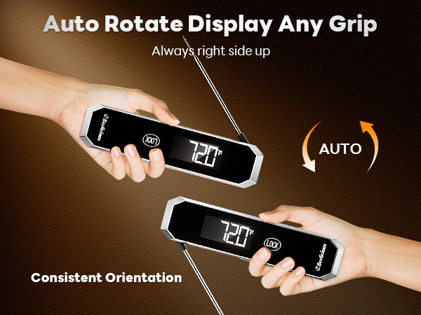 auto rotate display