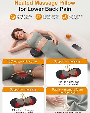 portable back massager for travel and home use