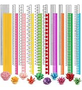 10 Style 3D Rollded Flowers Metal Cutting Dies for Card Making Flower Petal Quilling Strips Metal...