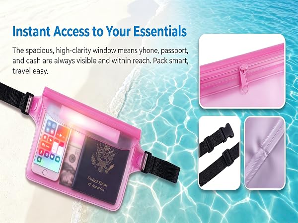 Adjustable Waist Strap forSwimming Kayaking Boating Paddle Board Accessories Cruise Beach Essentials