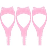 3Pcs Pink Lashes Buddy Eye Lash Mascara Guard Applicator Eyelash Comb Easy to Clean Fits Eye Shap...