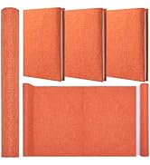 CRASPIRE 51 x 11.8 Book Cloth for Book Binding Fabric Surface Paper Backed A4-A8 Coral Color Book...