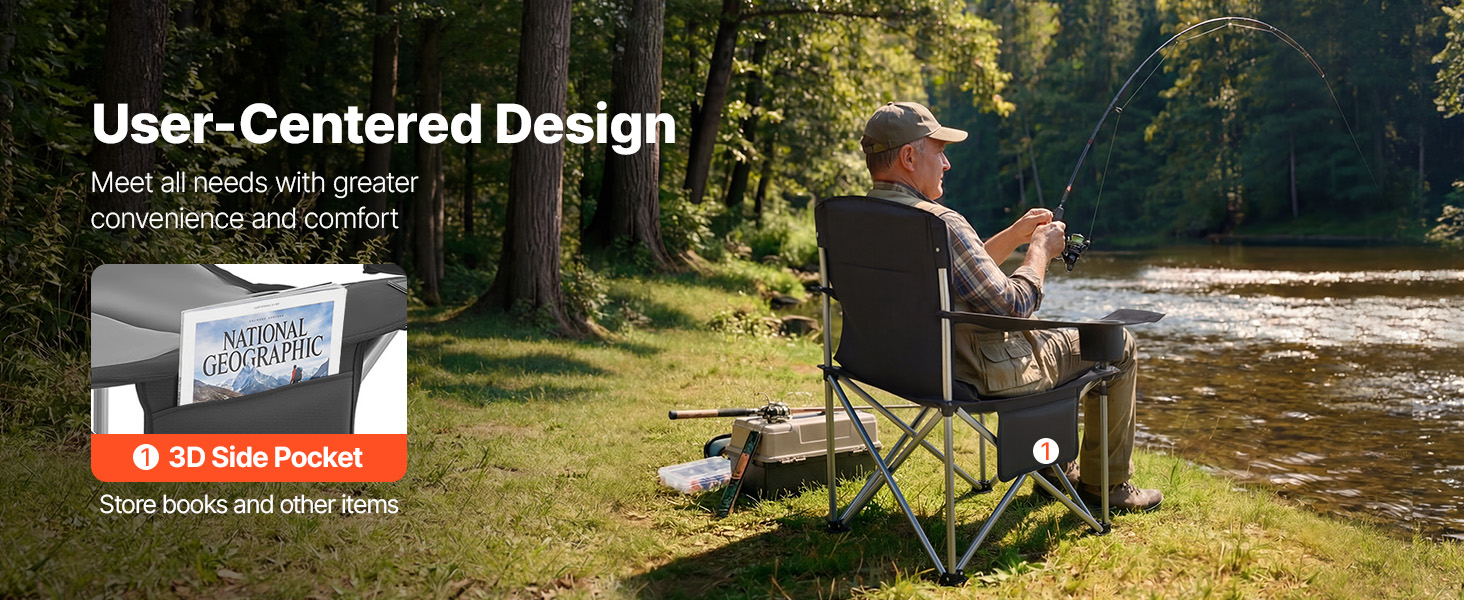 heavy duty camping chair