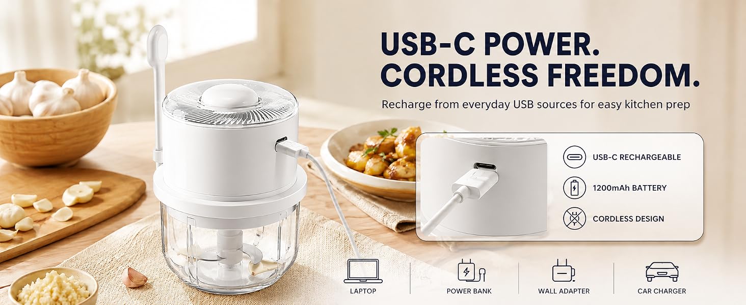 Electric Garlic Chopper