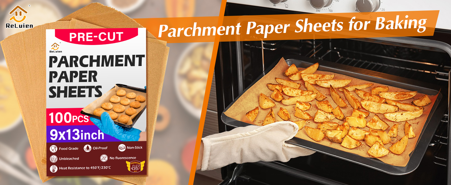 parchment paper sheets