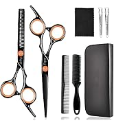 Hair Cutting Scissors Thinning Shears Kit, Fcysy Professional Hair Blending Scissor Kit, Barber S...