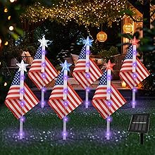 Mini Flags for Outside Patriotic Holiday Yard Patio