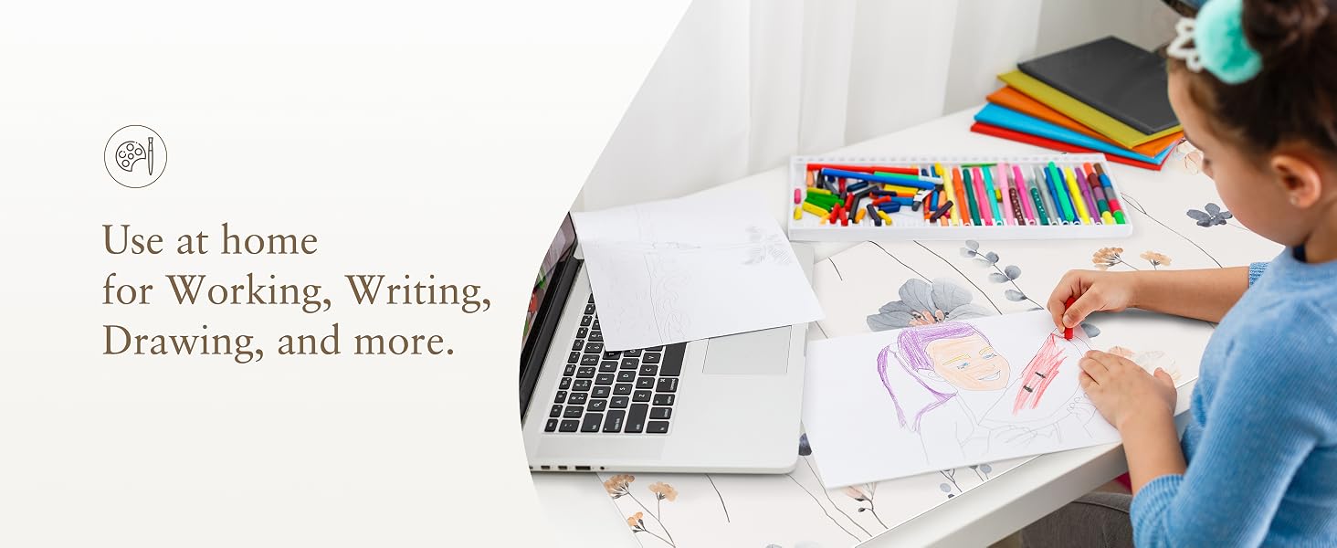Use at home for working, writing, drawing and more.