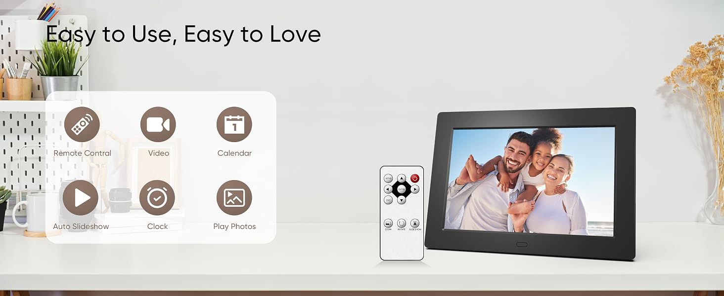 7 inch digital photo frame
