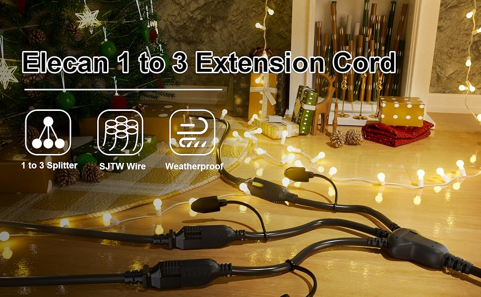 1 to 3 Extension Cord