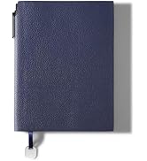 Wisefine Lined Journal Notebook for Women A5 Softcover PU Leather Journals for Writing 160 Pages ...