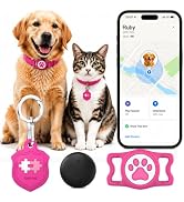 Dog Tracker with Apple Find My, GPS Pet Tracker for Dogs and Cats | Real-Time Location Tracking, ...
