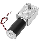YWBL-WH DC 12V Gear Motor High Torsion Speed Reduce Electric Gearbox Motor Reversible Worm Gear M...