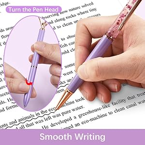 11 Pcs Purple Office Supplies Set