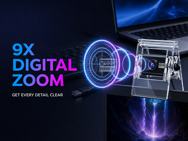 Webcam for PC with Microphone