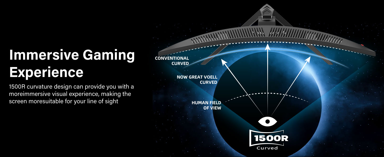 34 4k 165hz Monitor-Black