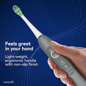 Sensonic electric toothbrush ergonomic and lightweight